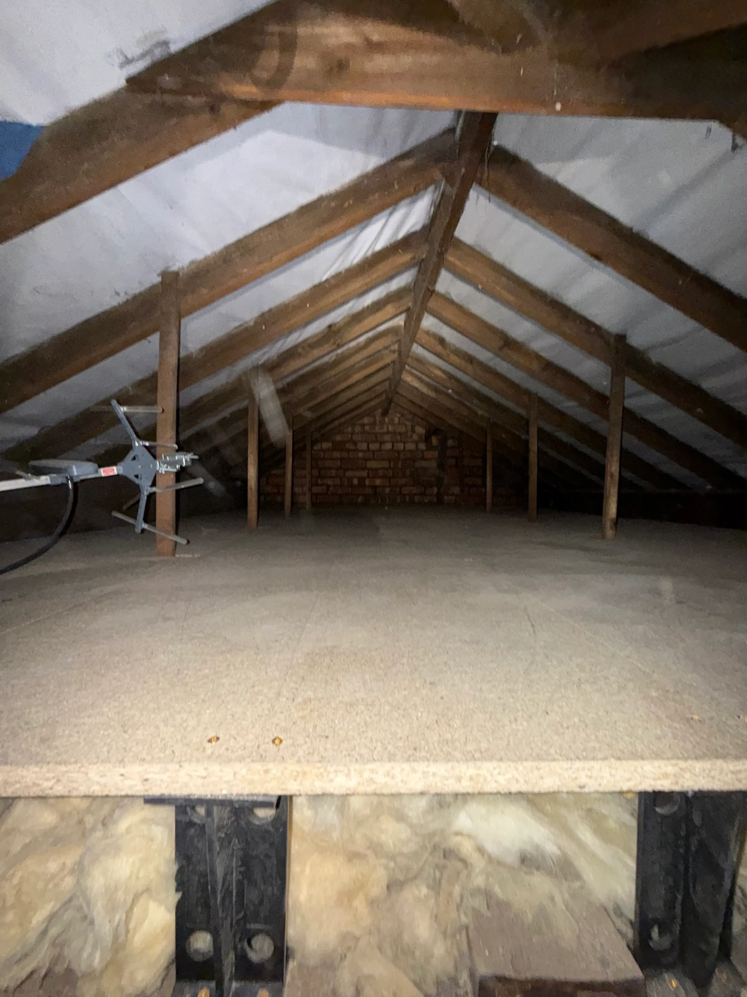 Loft boarding — Boarded loft